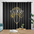 New York Knicks Curtains Blackout Window Drapes Room Decoration