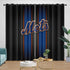 New York Mets Curtains Blackout Window Drapes Room Decoration