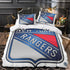 New York Rangers Bedding Set Quilt Duvet Cover Without Filler