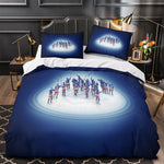 New York Rangers Bedding Set Quilt Duvet Cover Without Filler