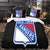 New York Rangers Bedding Set Quilt Duvet Cover Without Filler
