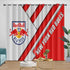 New York Red Bulls Curtains Blackout Window Drapes Room Decoration