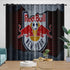 New York Red Bulls Curtains Blackout Window Drapes Room Decoration