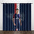 Neymar Curtains Pattern Blackout Window Drapes