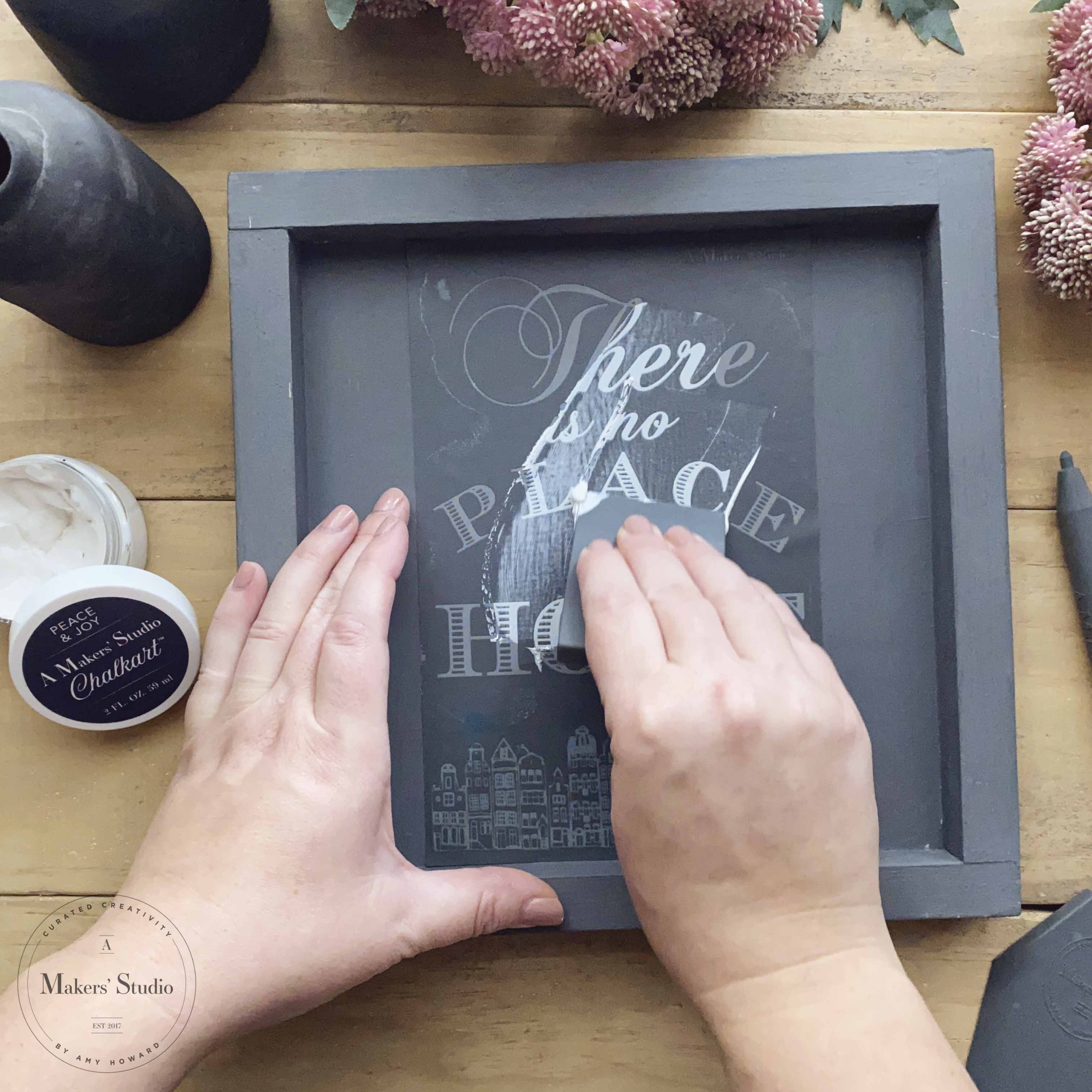 No Place Like Home - Mesh Stencil 5.5 x 8.5