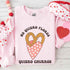 No Quiero Flores Valentine Sweatshirt - Cute Churros Valentine Day's Sweater