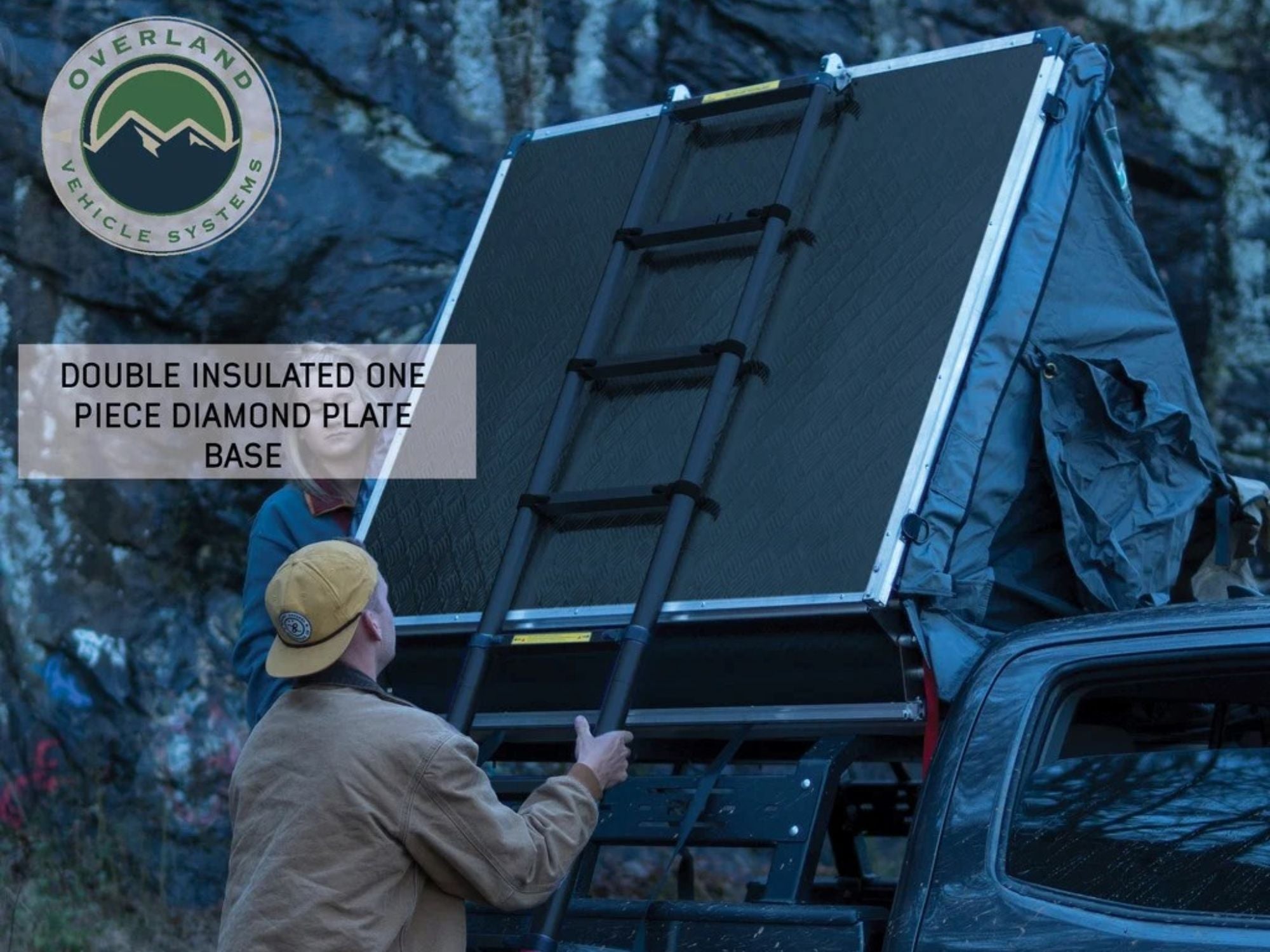 Overland Vehicle Systems Nomadic 4 Roof Top Tent - 4 Person