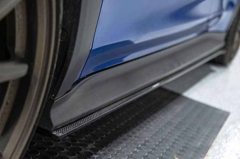 OLM S Style Carbon Fiber Side Skirts - 2022+ WRX