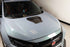 OLM LE Carbon Fiber Hood Scoop Cover - 2017 - 2021 Honda Civic Type R