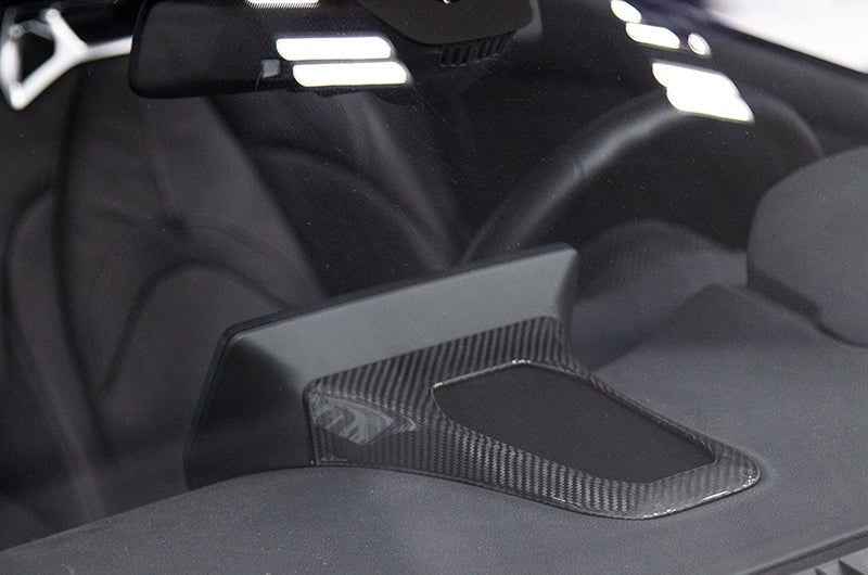 OLM LE Carbon Fiber Center Speaker Cover - 2020 Supra