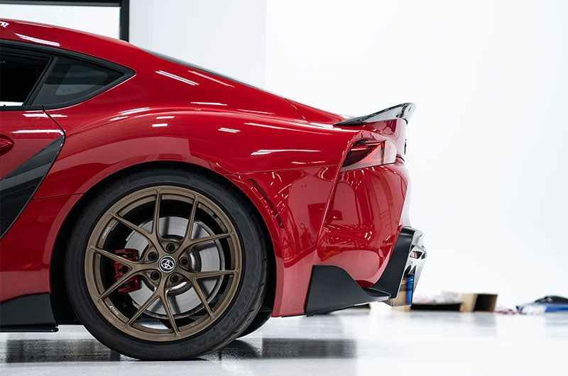 OLM AS Style Carbon Fiber Duckbill Spoiler - 2020+ Supra