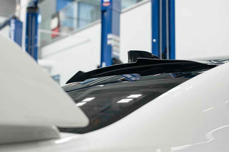 OLM V2 Rear Window Visor - 2015-2021 WRX / STI