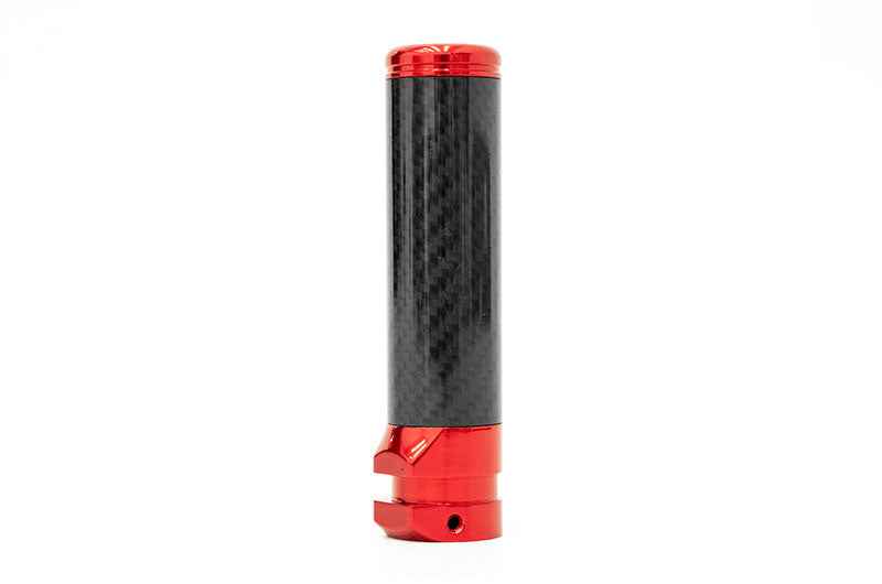 OLM Signature Series Ebrake Handle (Black Carbon w/Red) - 2015-2021 WRX & STI / 2013-2022 FR-S / BRZ / 86 / 2014-2018 Forester / 2013+ *Crosstrek