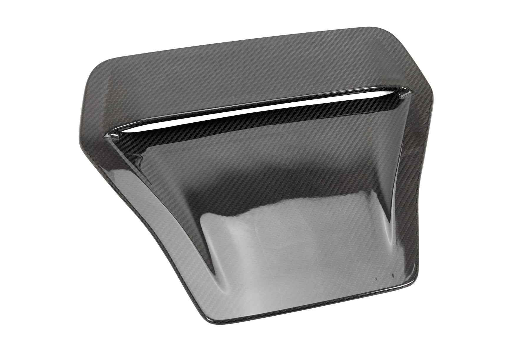 OLM LE Carbon Fiber Hood Scoop Cover - 2017 - 2021 Honda Civic Type R