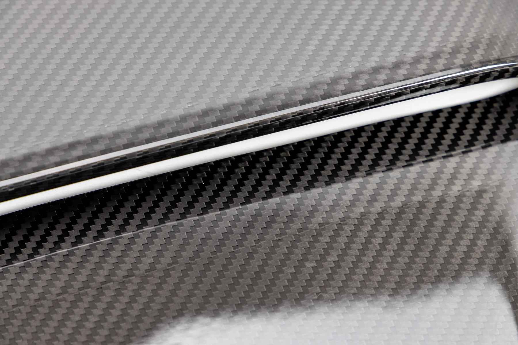 OLM LE Carbon Fiber Hood Scoop Cover - 2017 - 2021 Honda Civic Type R