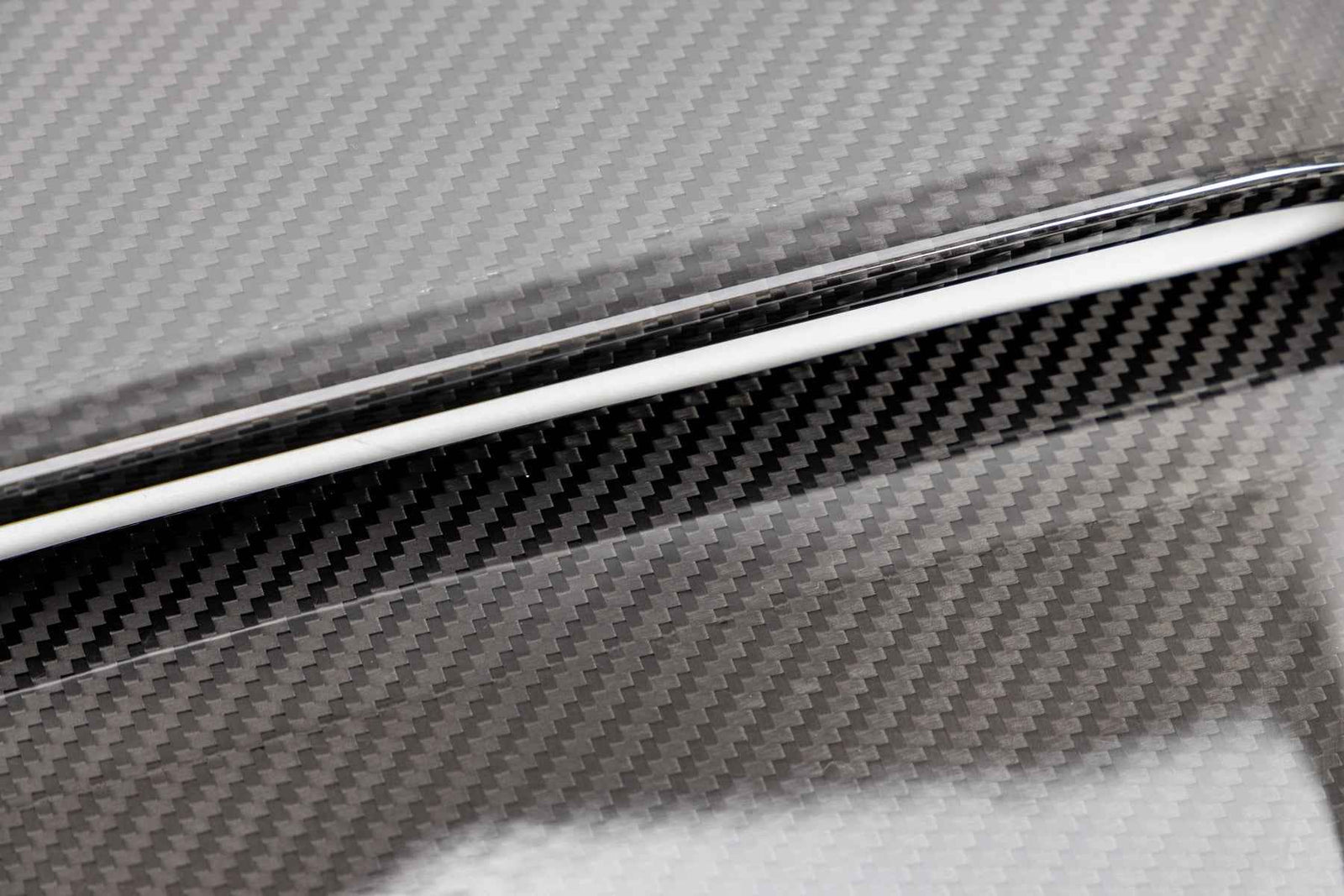 OLM LE Carbon Fiber Hood Scoop Cover - 2017 - 2021 Honda Civic Type R