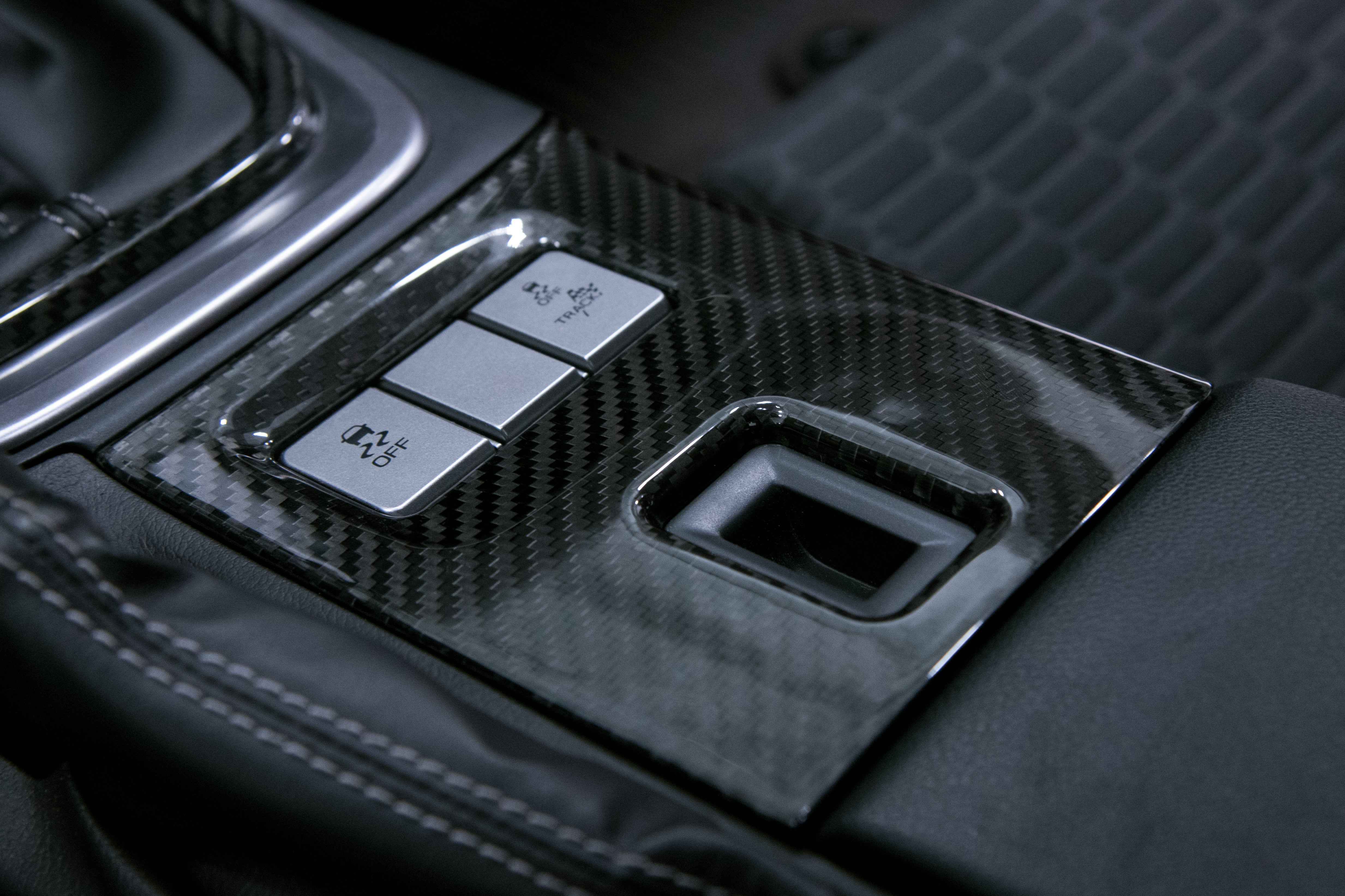 OLM Carbon Fiber Center Console Cover - 2022-2024 Subaru BRZ / Toyota GR86
