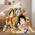 ONE PIECE Cosplay Soft Flannel Fleece Throw Blanket