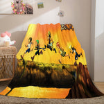 ONE PIECE Cosplay Soft Flannel Fleece Throw Blanket