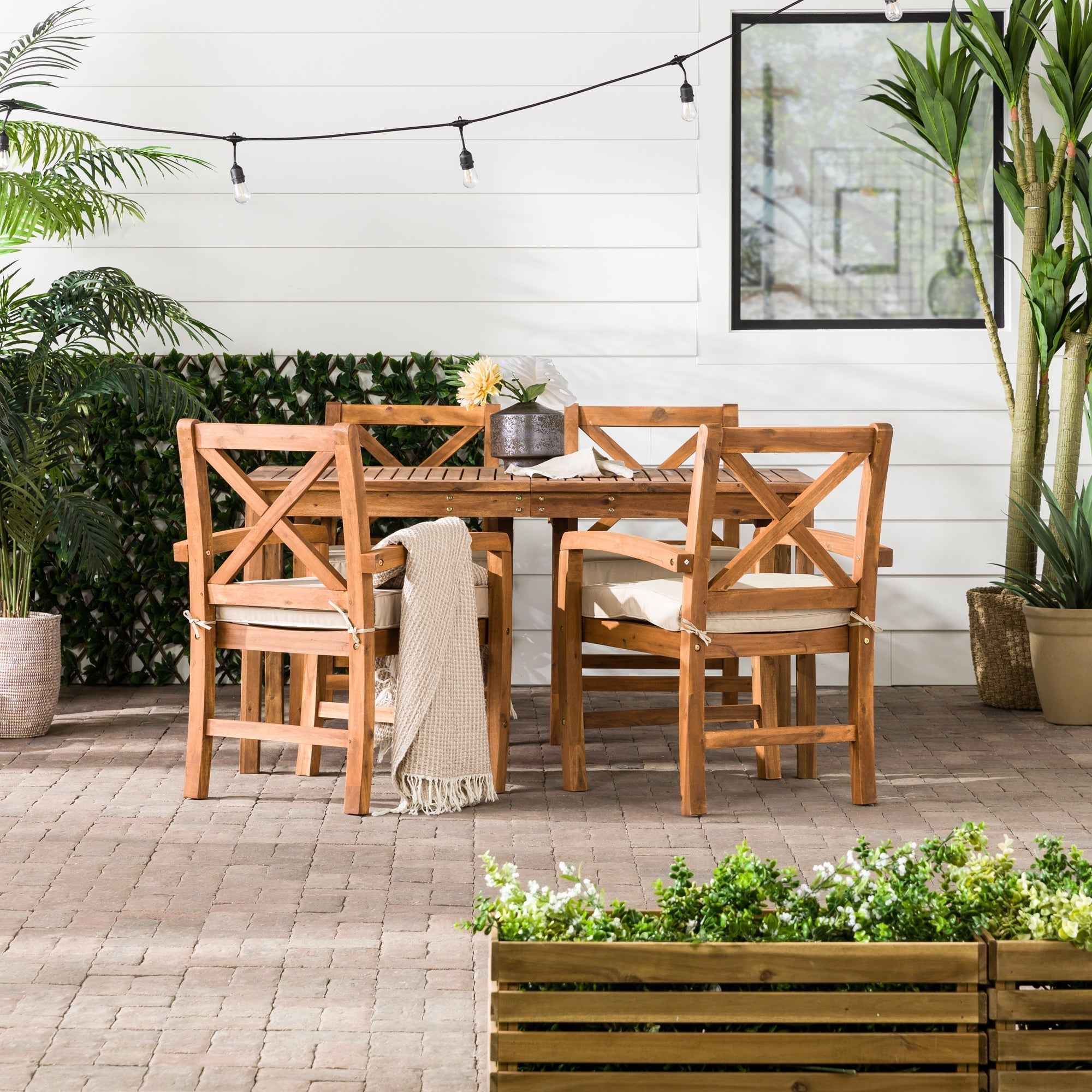 5-Piece Crosswinds Outdoor Dining Set