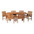 Vincent 7-Piece Extendable Outdoor Patio Dining Set