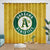 Oakland Athletics Curtains Blackout Window Drapes Room Decoration