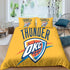 Oklahoma City Thunder Bedding Set Duvet Cover Without Filler