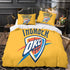 Oklahoma City Thunder Bedding Set Duvet Cover Without Filler