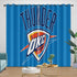 Oklahoma City Thunder Curtains Blackout Window Drapes Room Decoration