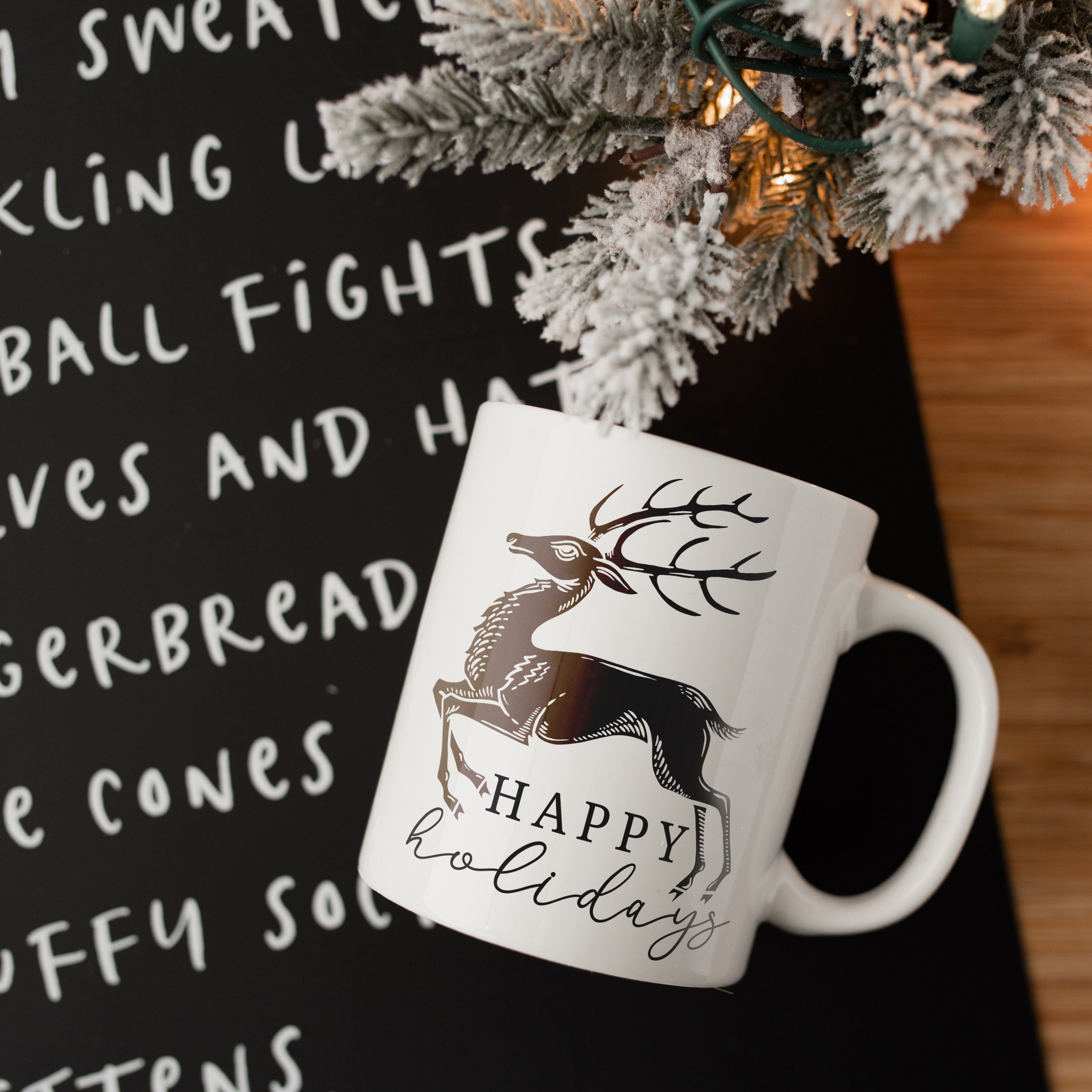 Old Man Winter - Mesh Stencil 9x12