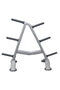 Olympic Plate Tree - Muscle D Fitness - Weight Storage Pegs - 6 Storage Pegs