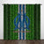 Olympique de Marseille Curtains Pattern Blackout Window Drapes