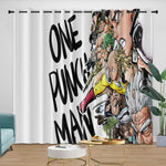 One-Punch Man Curtains Blackout Window Drapes Room Decoration