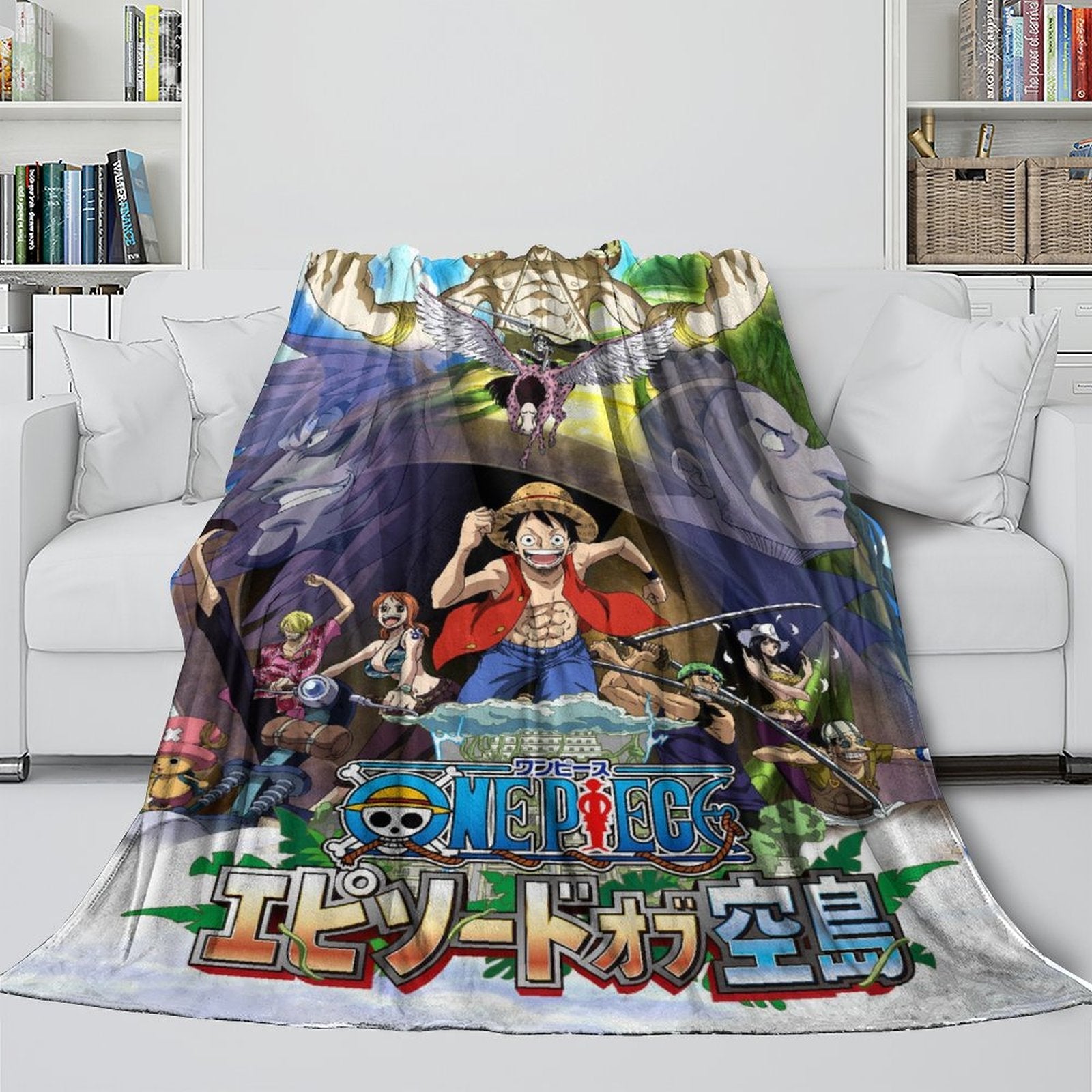 One Piece Blanket Flannel Fleece Throw Room Decoration