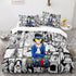 One Piece Cosplay Bedding Sets Quilt Covers Without Filler