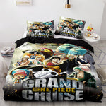 One Piece Cosplay Bedding Sets Quilt Covers Without Filler