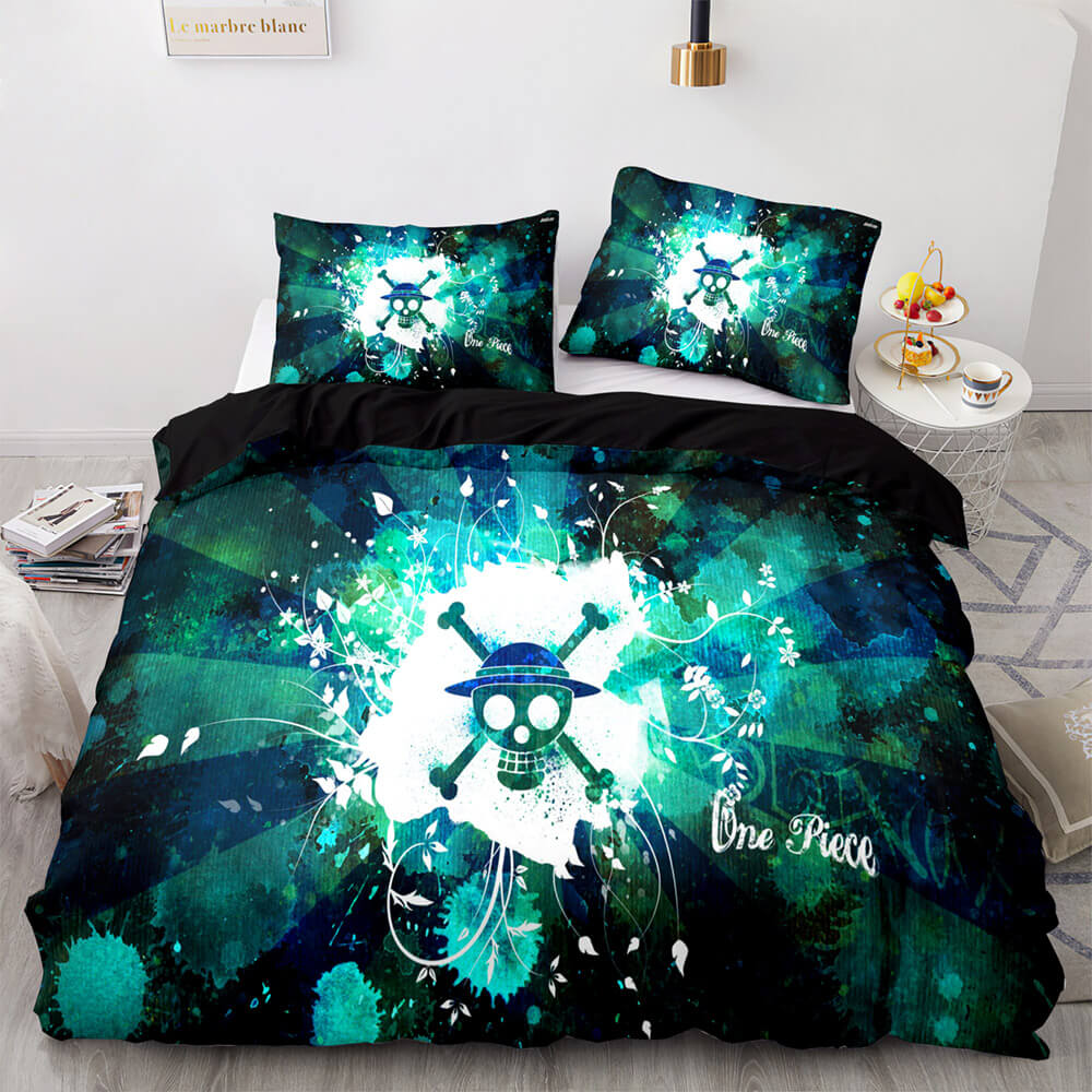 One Piece Cosplay Bedding Sets Quilt Covers Without Filler