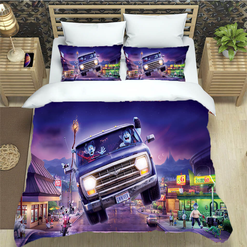 Onward Bedding Set Pattern Quilt Cover Without Filler