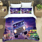 Onward Bedding Set Pattern Quilt Cover Without Filler