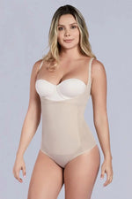 SHAPERLOVE Open Bust Thermal Bodysuit