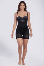 SHAPERLOVE Open Bust Thermal Short Body Shaper