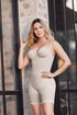 SHAPERLOVE Open Bust Thermal Short Body Shaper