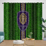 Orlando City SC Curtains Blackout Window Drapes Room Decoration