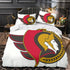 Ottawa Senators Bedding Set Quilt Duvet Cover Without Filler