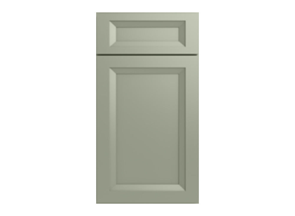 60 Inch Sage Green Double Sink Bathroom Vanity Combo w/ Drawers