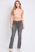 Women's Mid Rise Heavy Stitch Embroidered Bootcut Jeans