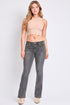 Women's Mid Rise Heavy Stitch Embroidered Bootcut Jeans