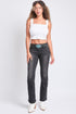 Women's Mid Rise Belted Bootcut Jeans