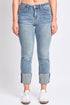 Women's Dixie High Rise Mega Cuff Straight