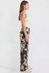 Women's Britney Printed Wide Leg Jeans